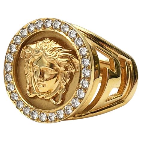 versace ring ebay|versace medusa ring for sale.